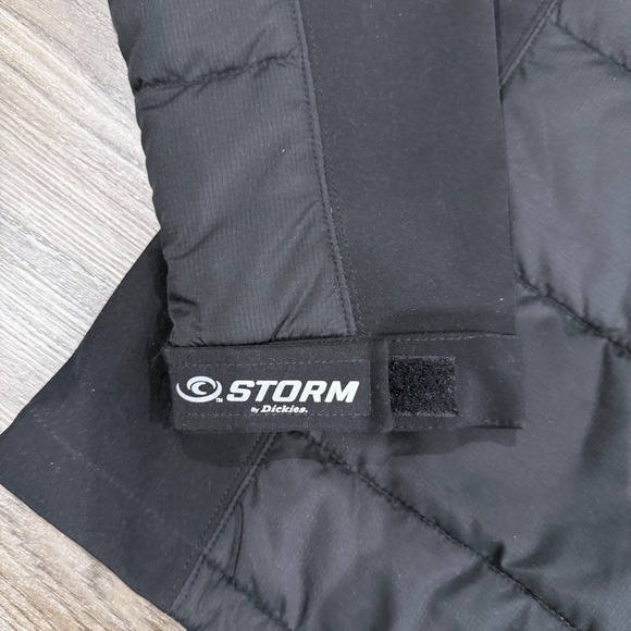 Dickies Storm Puffer Softshell Racing Jacket kids L Russo Stihl Power Equipment - Picture 3 of 9